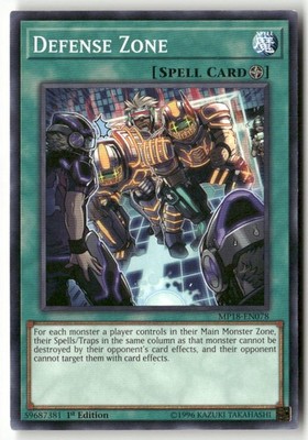 #MP18-EN078 - Defense Zone - 1st Ed WB1 C Lightly played
