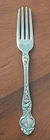 Violet by Wallace Sterling Silver Fork Rounded Tines  7"