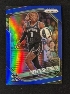 2025 Panini Prizm WNBA Jaylyn Sherrod Blue /199