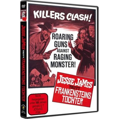 Jesse James Trifft Frankensteins Tochter [Ut] (DVD) Horror 84 Min.