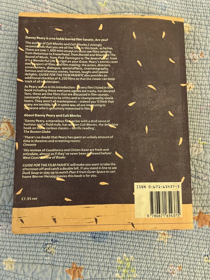 Guide for the Film Fanatic by Danny Peary 1986 Author of Cult Movies 1 and 2 - Image 2 of 3