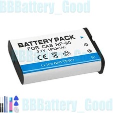 1x Battery for Casio NP-90 NP90 Exilim EX-H10 H15 H20G H20GBK FH100