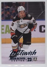 2024-25 Upper Deck Fleer Ultra Blue Foil 281/399 Mason McTavish #86 1ta3