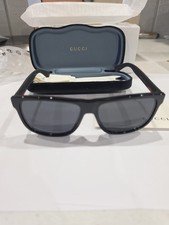 GUCCI Urban GG0010S 001 BLACK GREY Lens 58mm Large Men Sunglasses