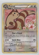 Furret Pokémon HeartGold & SoulSilver #21 2010 on eBay