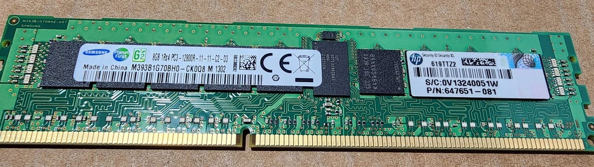 Preços baixos em Samsung PC3-12800 (DDR3-1600) 32 GB de memória