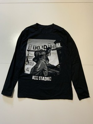Burna Boy I Told Them Tour BMO Stadium Los Angeles L/S Graphic Black T-Shirt 