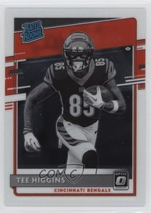 2020 Panini Donruss Optic Rated Rookies Variation Tee Higgins #310 Rookie RC
