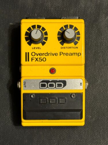 Vintage DOD FX 50 Overdrive Preamp
