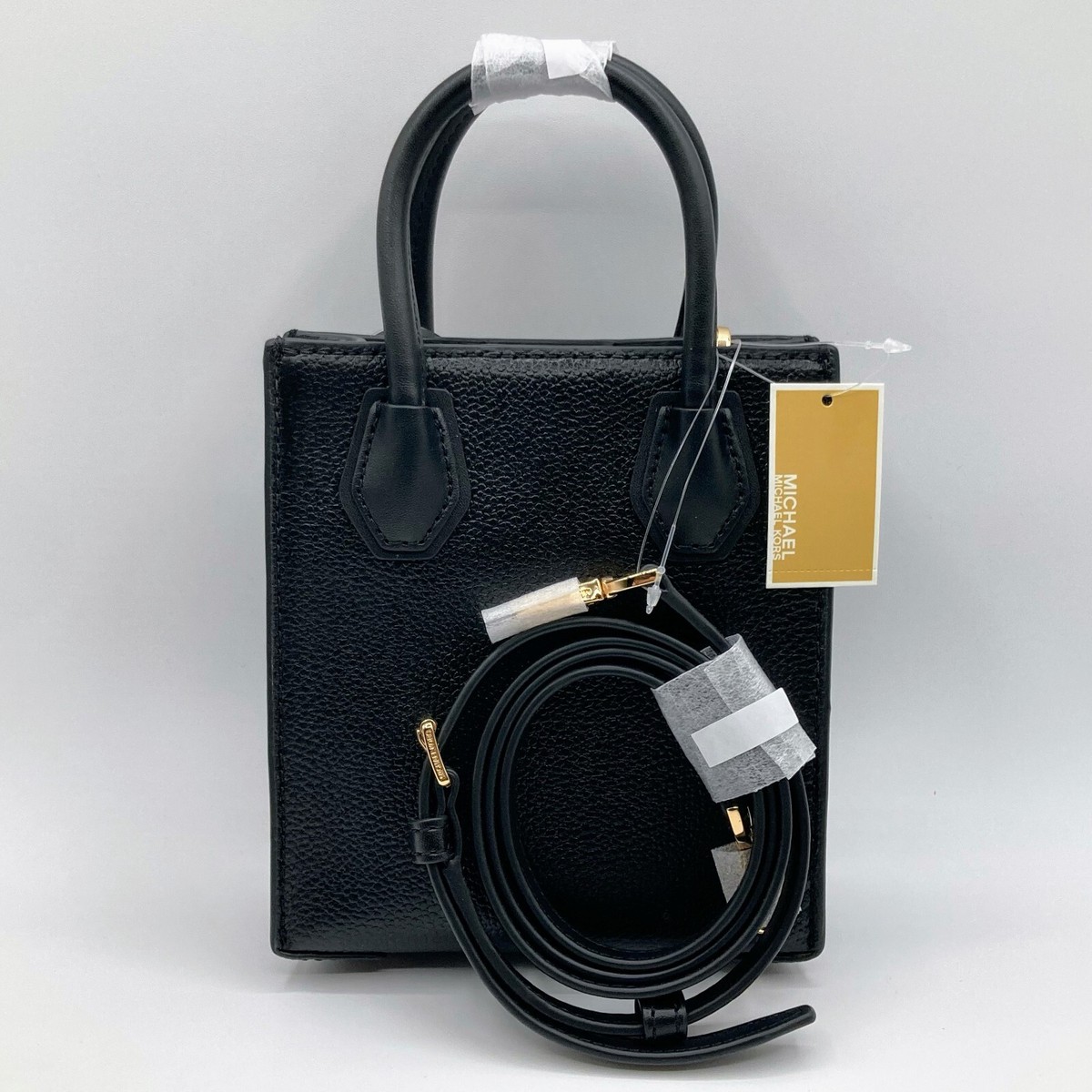 【国内即発】マイケルコース MERCER XS NS SHOPPER XBODY NAVY Michael Kors Mercer XS NS Shopper Pebbled Leather Crossbody