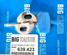 BIG KAISER Insert Holders Type CC 639.423 25/33 SW25 CC06 /SET Ø25-33mm