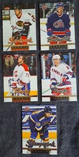 2005-06 FLEER ULTRA HOCKEY 5 RC LOT STEMPNIAK PRUCHA DANIS BALASTIK & SEABROOK