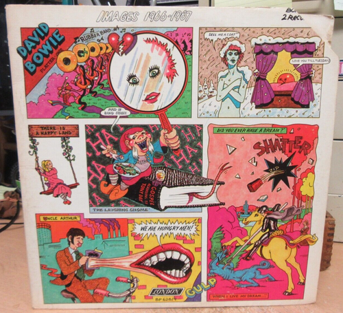 DAVID BOWIE 2 RECORD SET "IMAGES 1966-1967" 1973 LONDON RECORDS (BP 628/629)