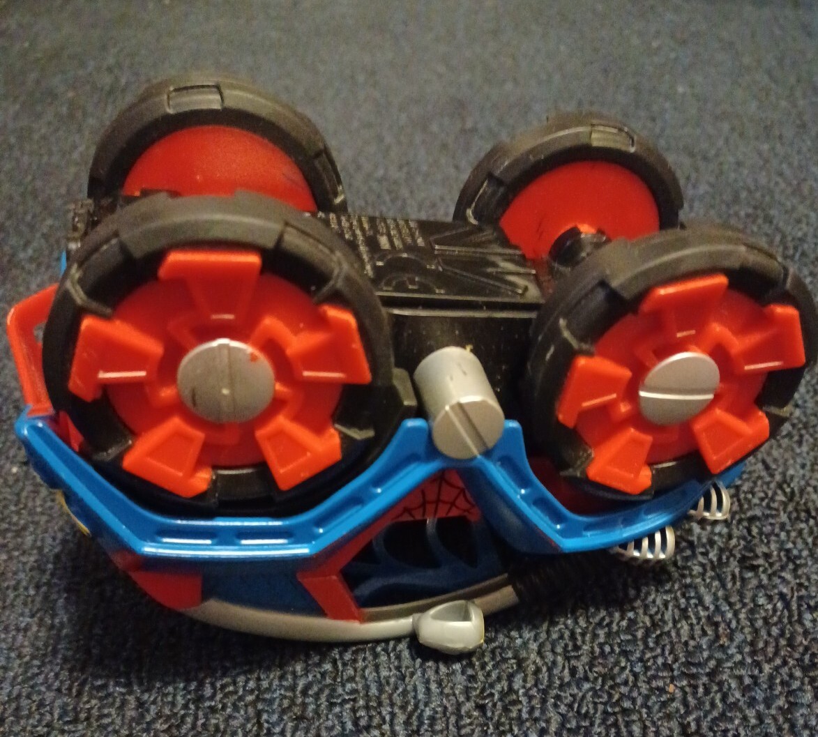 Spider-Man 🕷 Pull-Back Car/Stunt Toy Vehicle 5.5" Hasbro 2011 Marvel 🕷 🕷 🕷 