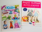 UK Baby Knitting & Crocheting Magazines Patterns Clothes Toys Sewing LOT x 2