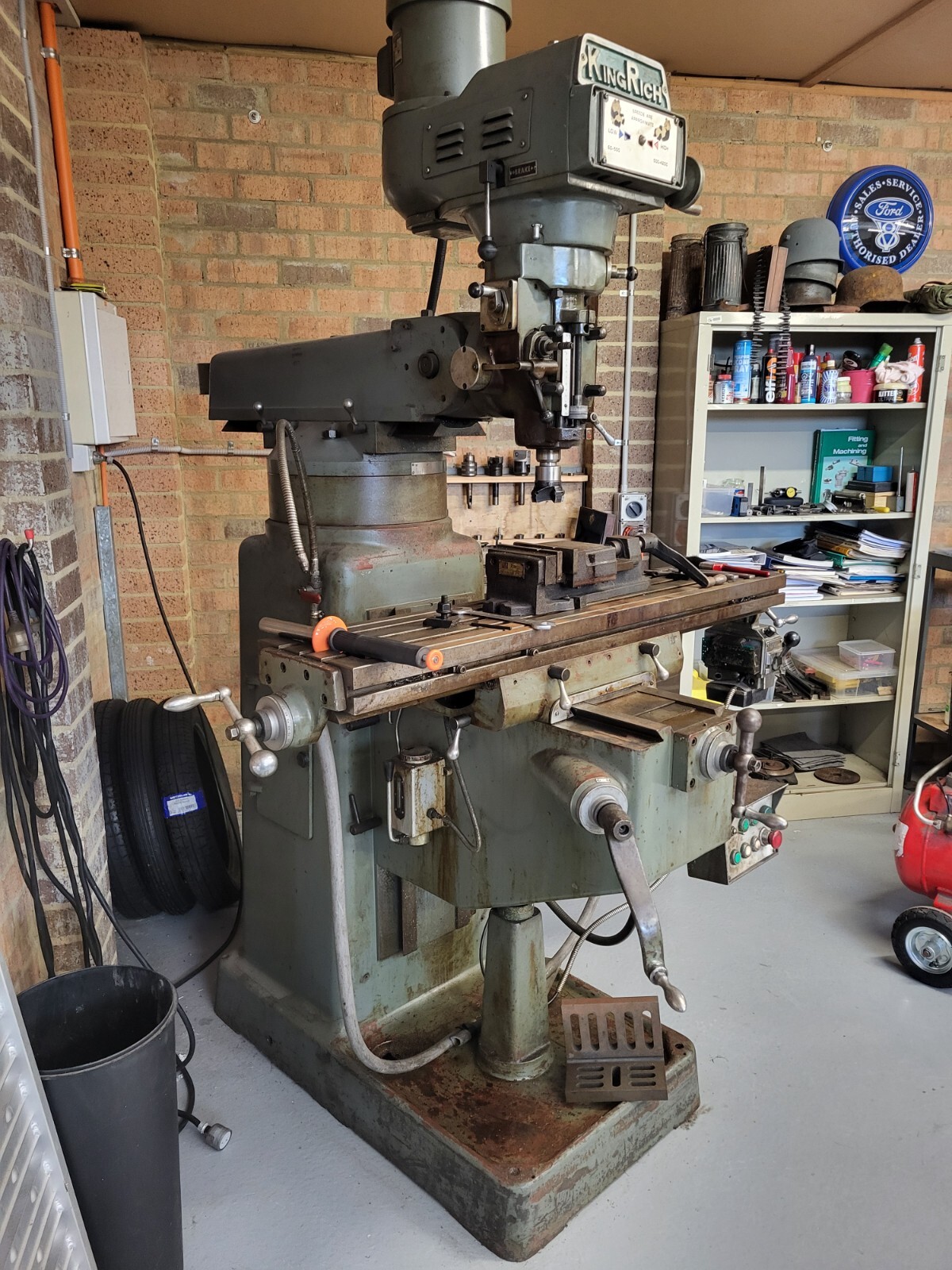 King Rich Vertical Milling Machine eBay