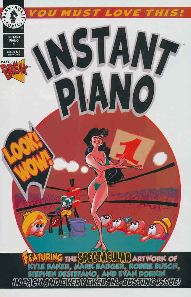 Instant Piano #1 VF; Dark Horse | Kyle Baker - we combine shipping