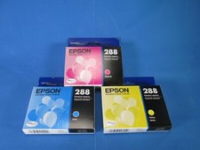 Genuine EPSON 288 Ink Cartridge SEALED IN RETAIL BOX  U Pick Color 
