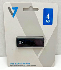 V7 ~ 4GB ~ USB ~ 2.0 Flash Drive ~ Retractable USB Connector ~ FREE SHIPPING