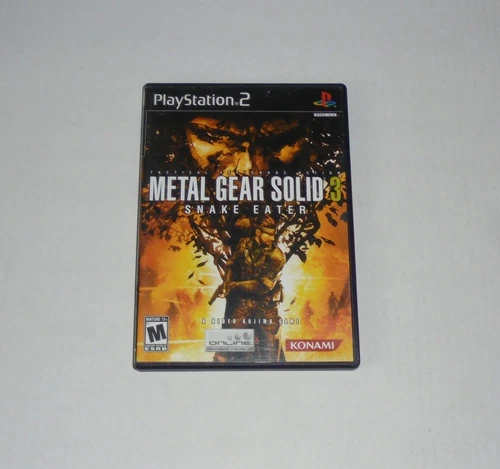Metal Gear Solid 3 Snake Eater (2004) Sony PlayStation 2 PS2 Complete Manual CIB