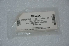Restek 20990 Mini-Lam Split Liner 4mm x 6.3 x 78.5 for Agilent GCs New