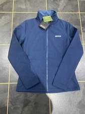 Image of Regatta Ladies Softshell Jacket. Navy Marl. Size 10. BNWT