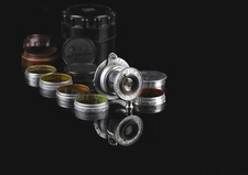 Lens INDUSTAR - 22 Moscow  (1 : 3.5  F 50 mm) Copy Leica Mount M39 Zorki FED LTM