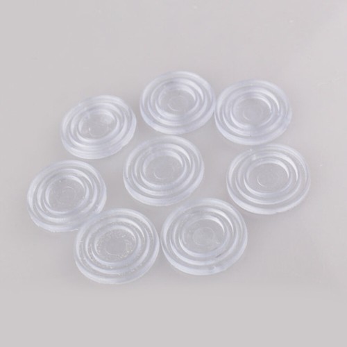 400 Piezas Parachoques Transparente, Protector Mueble, Parachoques, Armarios, - Imagen 4 de 12