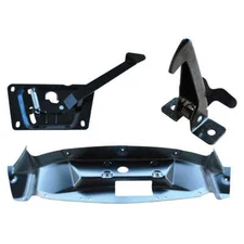Hood Latch Panel with Catch & Latch Kit 47-55 GMC Pickup Truck 1st Series