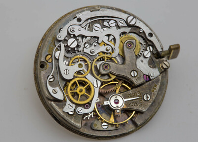 Venus 165 Vintage 17j 14B41 PXW Uhrwerk Chronograph no Valjoux 22 Breitling