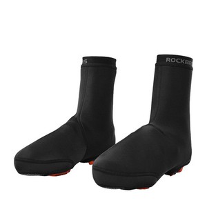 RockBros Cycling Shoe Covers Winter Warm Windproof Protector Overshoes Black