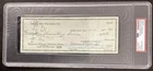 Vince LombardI Signed Check Green Bay Packers Super Bowl Coach Autograph PSA/DNA