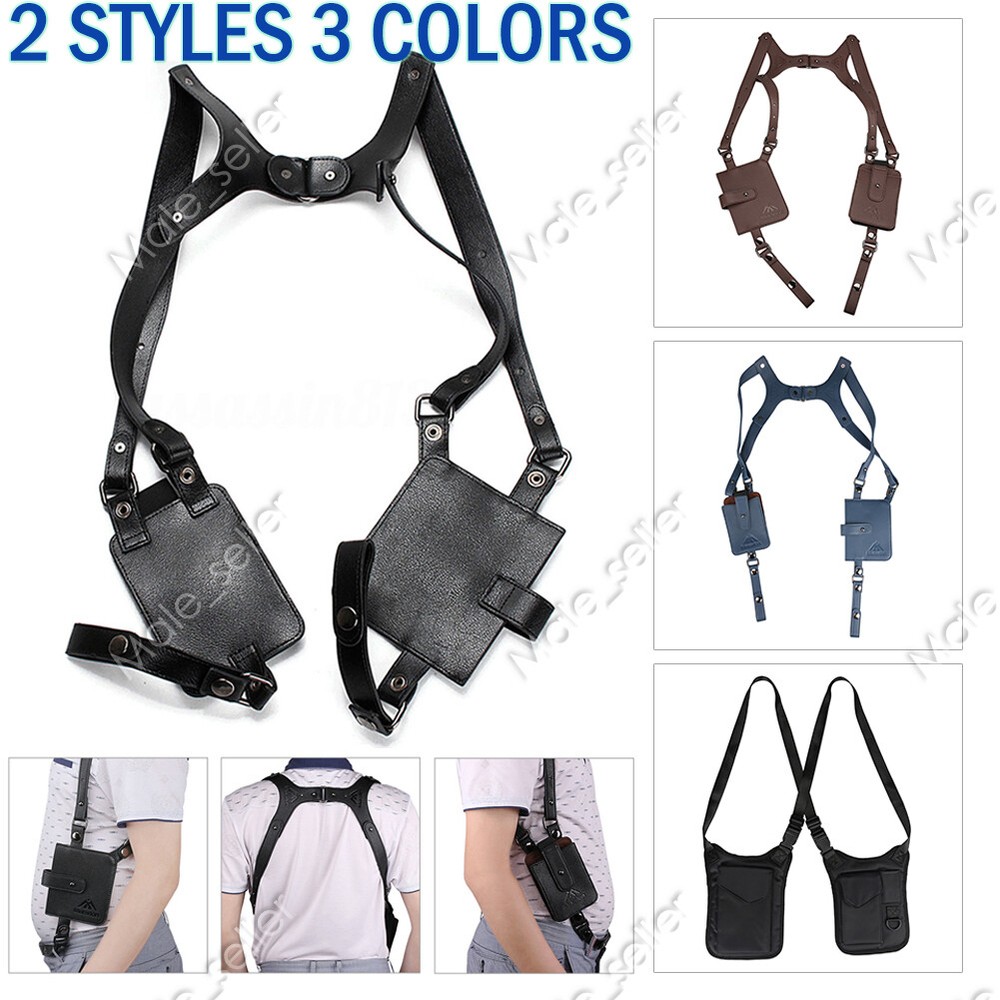 AntiTheft Hidden Underarm Strap Wallet Pocket Holster Phone Shoulder Holster Bag