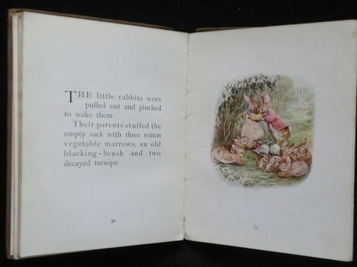 BEATRIX POTTER; The Story of The Flopsy Bunnies (1909-1st) Rare Children's Book - Imagen 14 de 15
