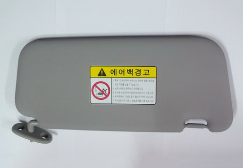 Genuine 852101C200QS Inside LH Sun Visor Assy 1p for 2002 2012 Hyundai Getz - Picture 5 of 8