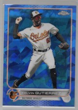 2022 Topps Chrome Sapphire #US319 Kelvin Gutierrez