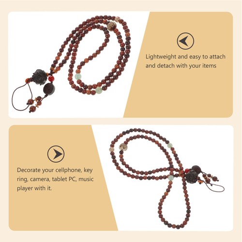 Beads Bracelet Necklace Mobile Phone Chain Universal Mobile Phone Case Around - Zdjęcie 3 z 12
