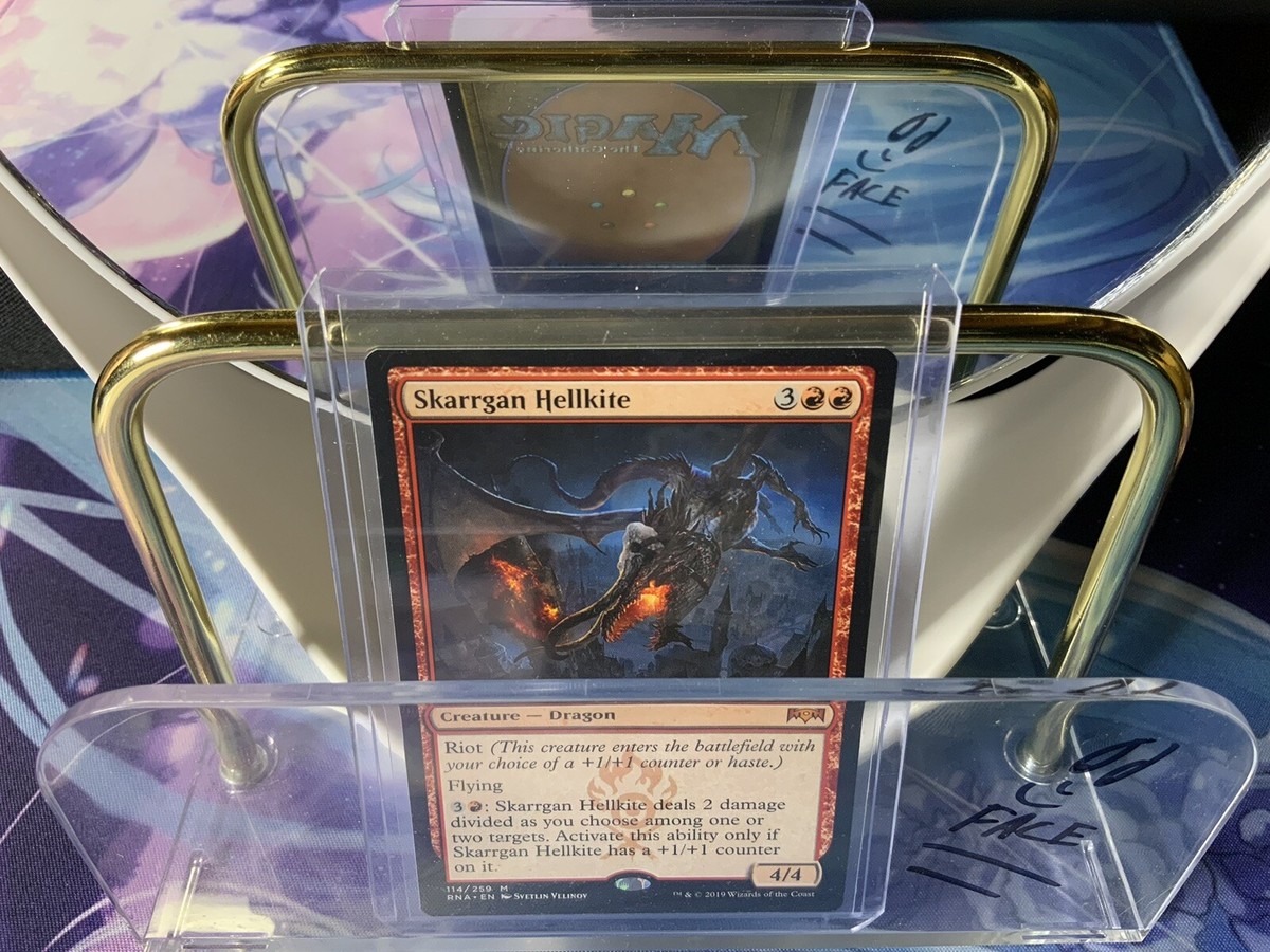 Skarrgan Hellkite 1x FOIL RNA MTG Ravnica Allegiance Mythic MINT red Skarrgan Hellkite 1x FOIL RNA MTG Ravnica Allegiance Mythic MINT red