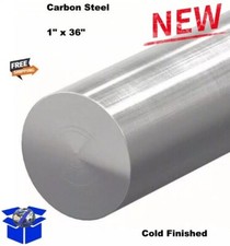 1" x 3 Ft Steel Round Rod Unpolished Cold Finish Solid Stock Alloy 1018