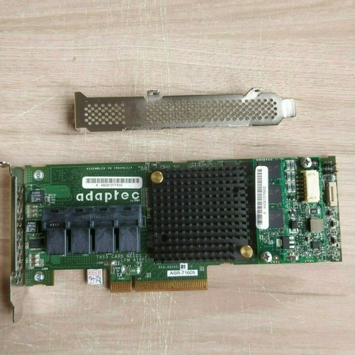 Adaptec ASR-71605 16-Port 6Gb/s 1GB SAS 1G SATA PCIe RAID Controller - Picture 2 of 4