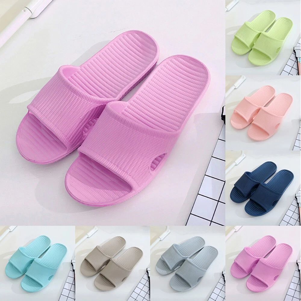 Nice Slippers Shoes Unisex Waterproof Women Bathing Bathroom Beach