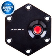 New Nrg Aluminum Steering Wheel Horn Button Cover Plate W Button Str-600bk New Nrg Aluminum Steering Wheel Horn Button Cover Plate W Button Str-600bk