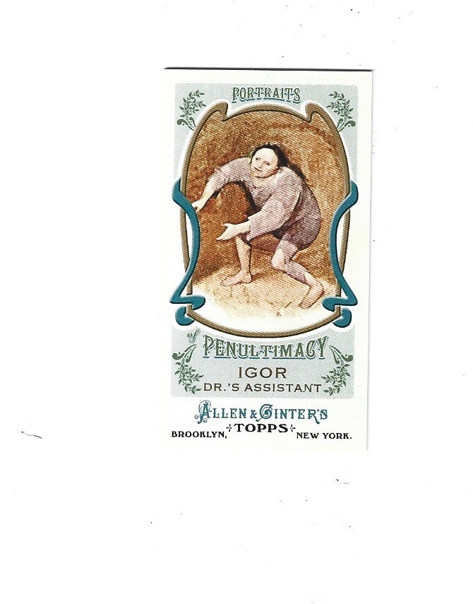 2011 Topps Allen and Ginter Mini Portraits of Penultimacy #PP4 Igor