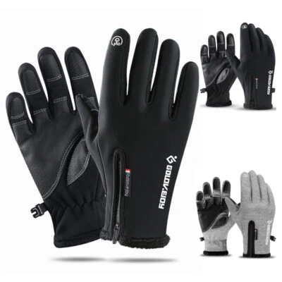 MARKENLOS Winterhandschuhe Fahrradhandschuhe Herren Damen Sporthandschuhe Radhandschuhe