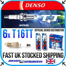 6x DENSO T16TT NICKEL TT SPARK PLUGS FOR CHEVROLET BLAZER S10 4.3 10.97-09.04
