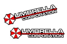 2 X Umbrella Corporation Hive Die Cut Logo Resident Evil Vinyl Decal Sticker Jdm
