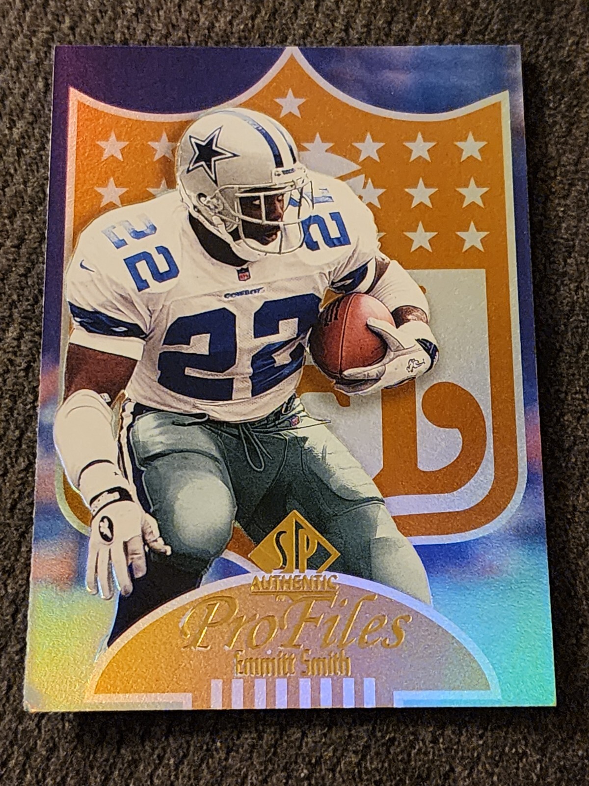 1997 Emmitt Smith Upper Deck SP Authentic Profiles #P-3 Cowboys HOF