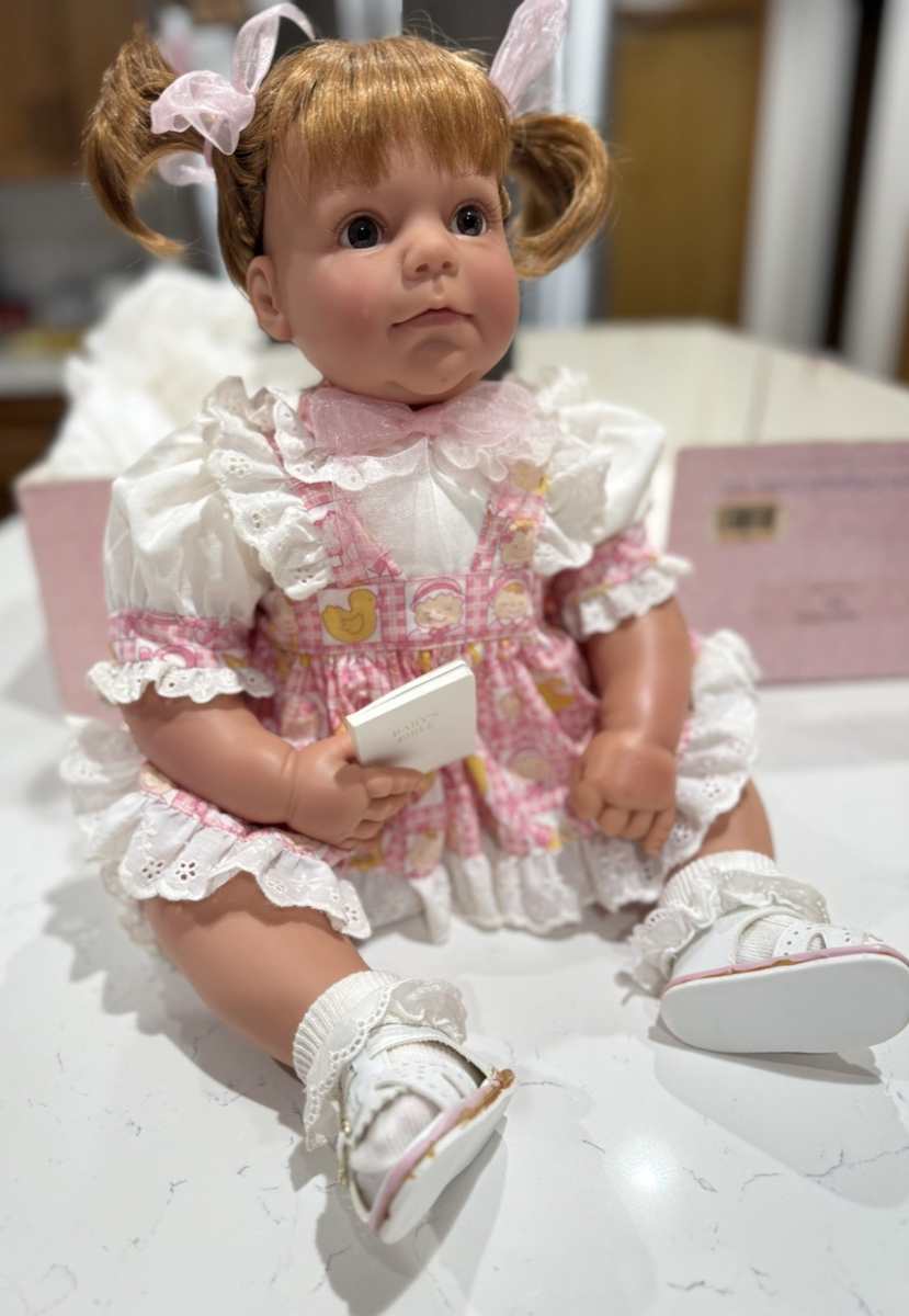 リーミドルトンドール Vintage 1996 Lee Middleton Little Love Weighted Baby Doll 18