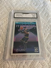 LEBRON JAMES CAVALIERS 2018 DONRUSS OPTIC WINNER STAYS # 11 GRADED 10 L@@@K