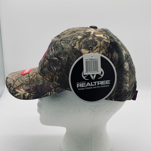 Camo Realtree Hat Womens Hunting Fishing Rockabilly New Z1 - Picture 4 of 14